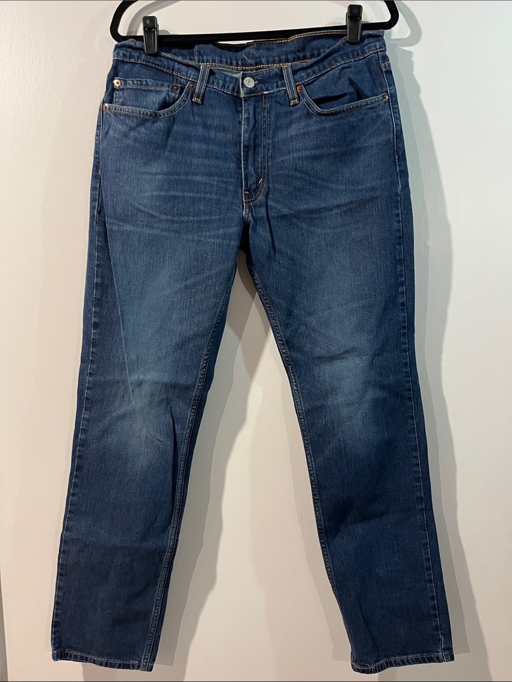 Levi's Men's Slim Straight Jeans - Dark Indigo Blue 511